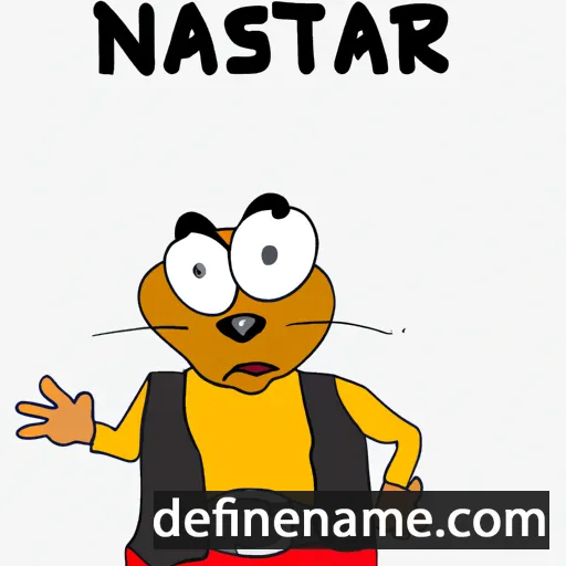 cartoon of the name Nasrat