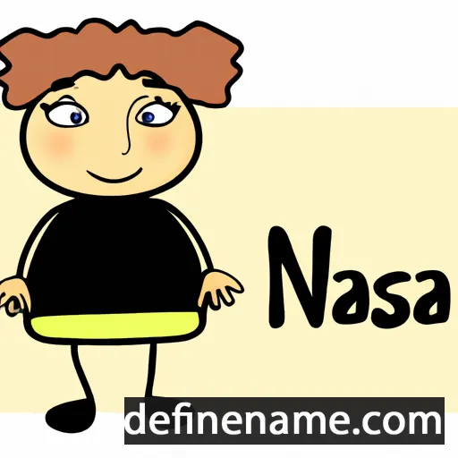 Nasťa cartoon