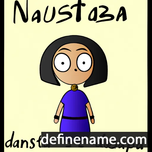 cartoon of the name Nastusia