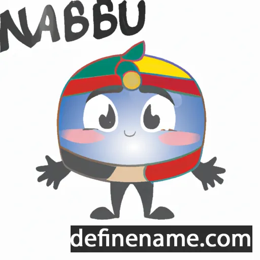 cartoon of the name Nasubi