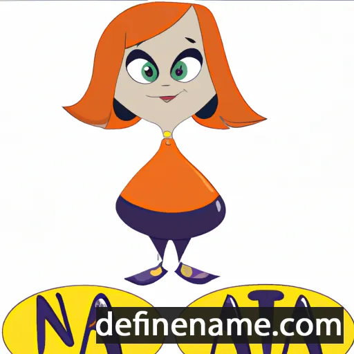 cartoon of the name Nata