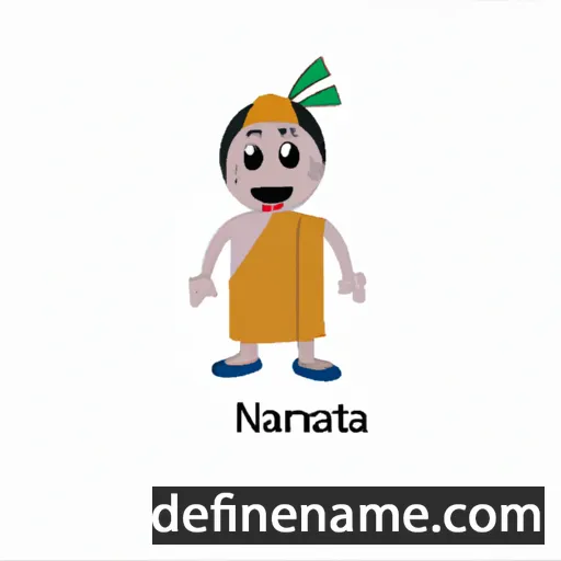 cartoon of the name Natakamani