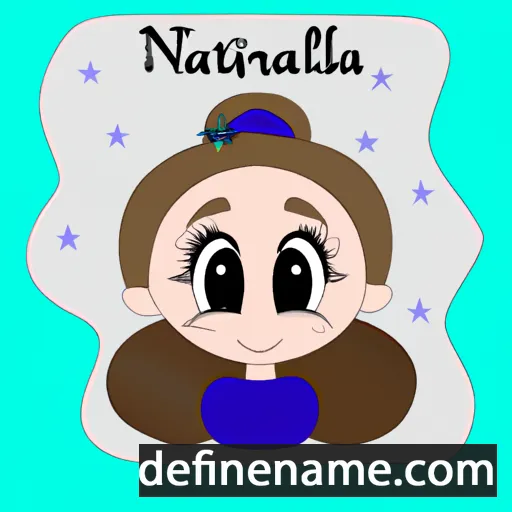 cartoon of the name Nataleia