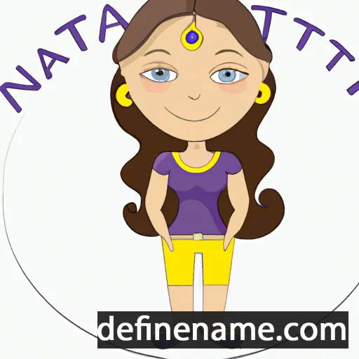 cartoon of the name Nataleya