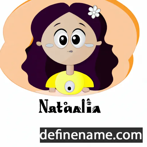 Natalieta cartoon