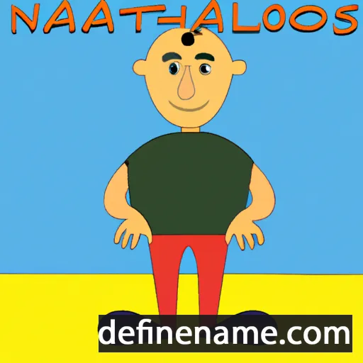 cartoon of the name Natalios