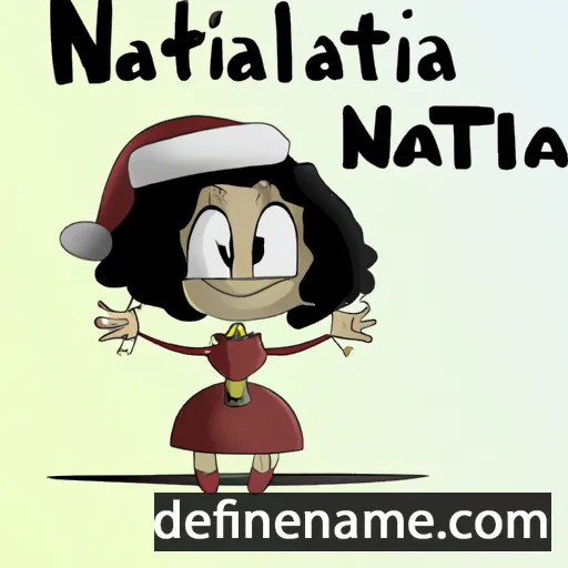 cartoon of the name Natalisma