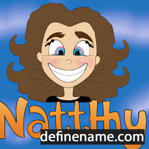 cartoon of the name Nataly