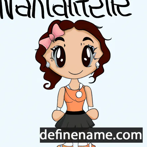 cartoon of the name Nataniella