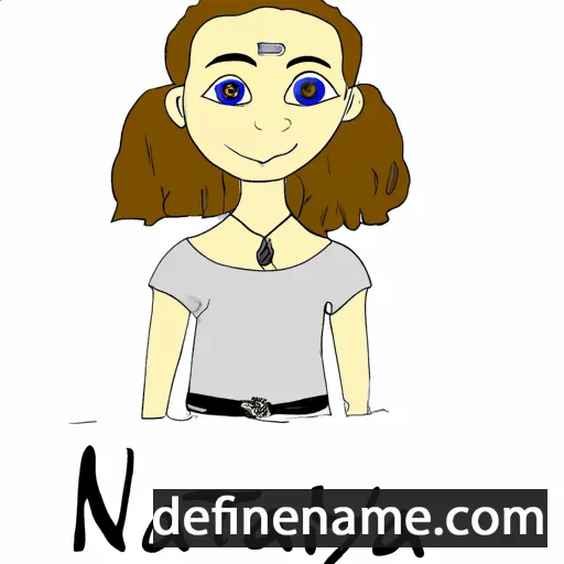 cartoon of the name Natanya