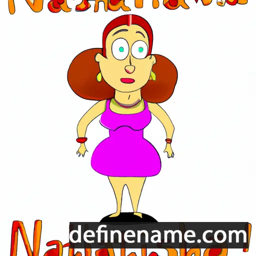 cartoon of the name Natasha