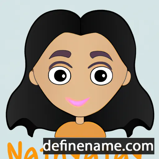 cartoon of the name Natashay