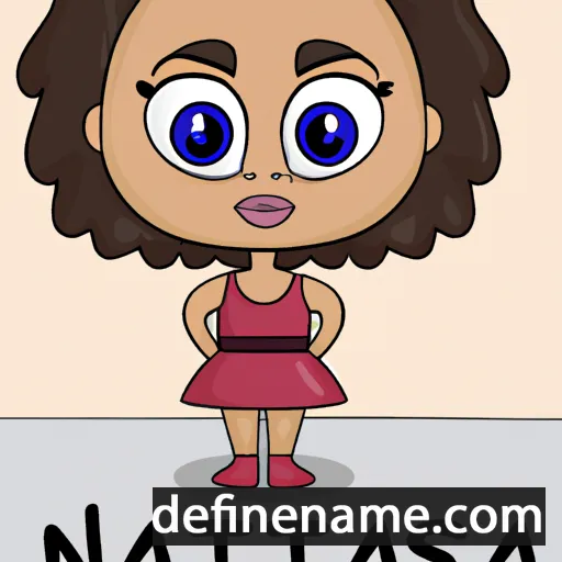 Natassa cartoon