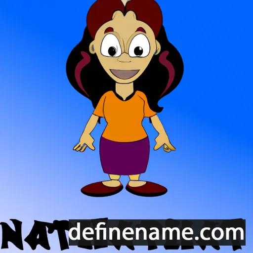 cartoon of the name Nathanya