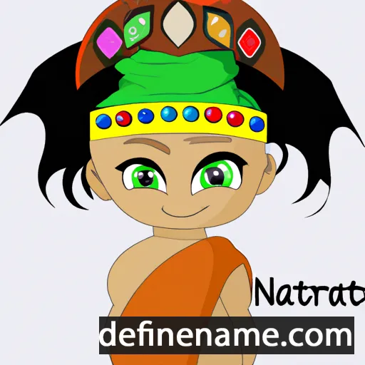 cartoon of the name Nathari