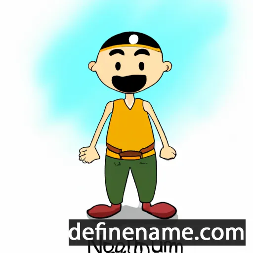 cartoon of the name Nathuram