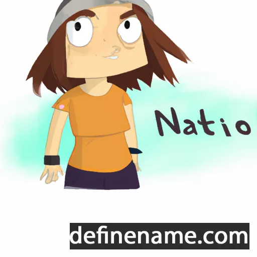 cartoon of the name Nati