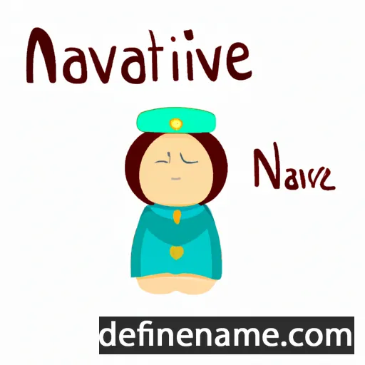 cartoon of the name Nativité