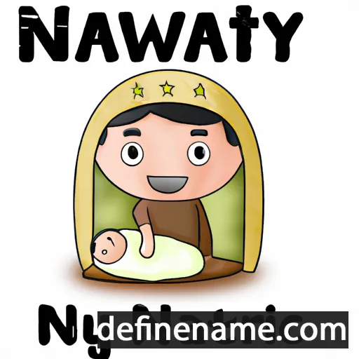 Nativity cartoon