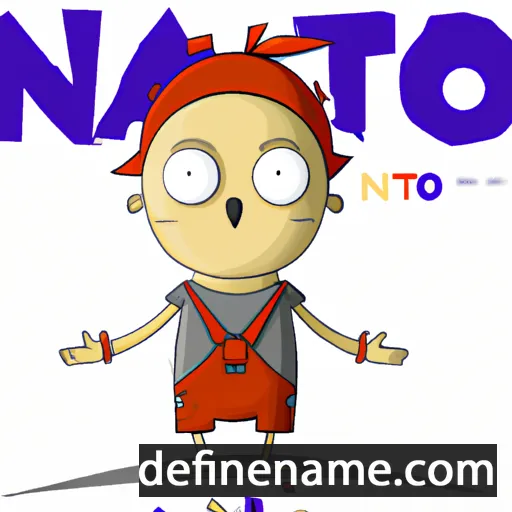 cartoon of the name Nato