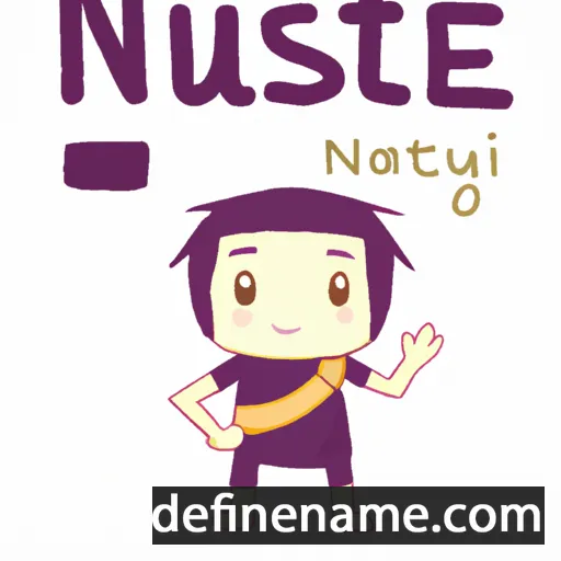 cartoon of the name Natsue