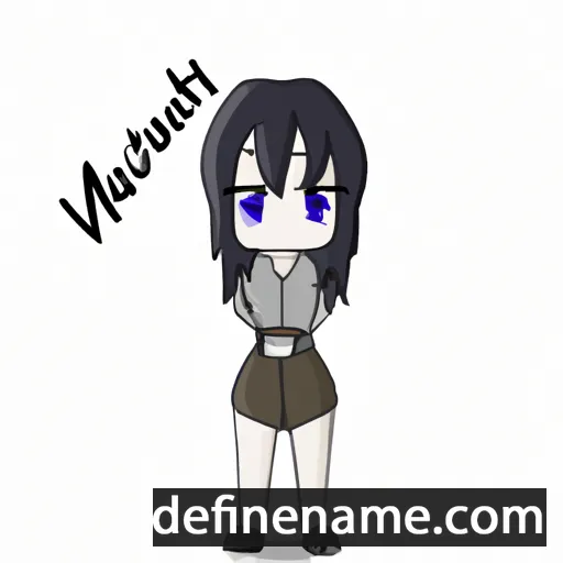 cartoon of the name Natsuhi