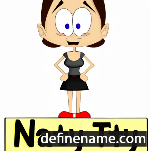 cartoon of the name Naty