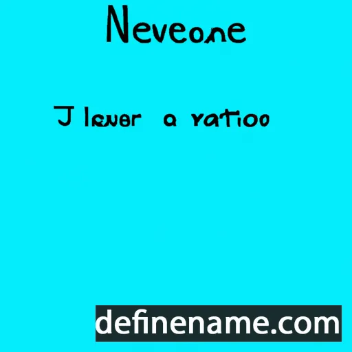 cartoon of the name Navaleen