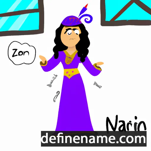 cartoon of the name Navruz