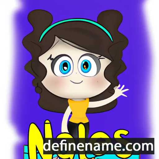 cartoon of the name Nayelis