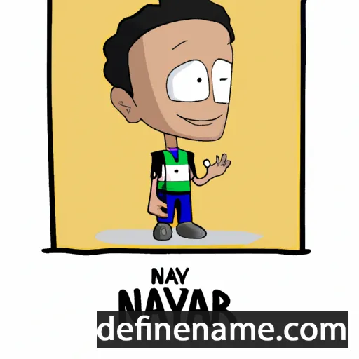 cartoon of the name Naymar