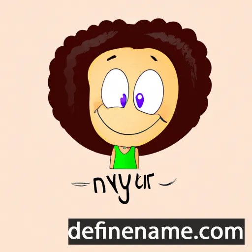 cartoon of the name Nayru