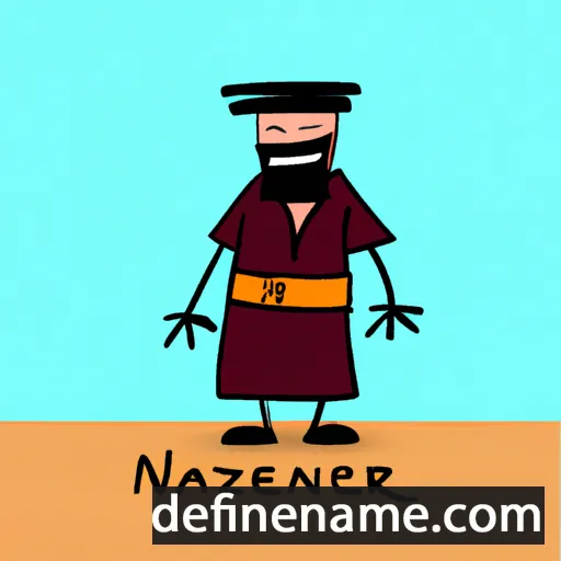 cartoon of the name Nazarene