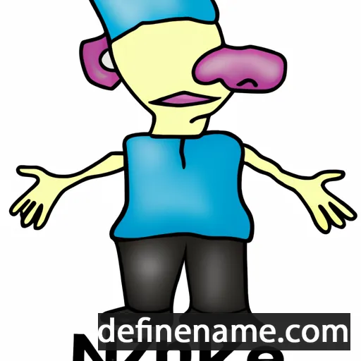 cartoon of the name Nazenik