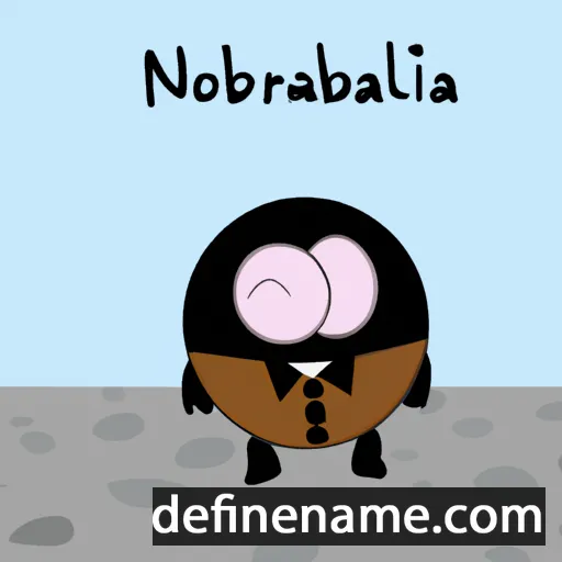 cartoon of the name Nazibrola