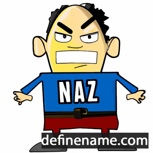 cartoon of the name Nazif