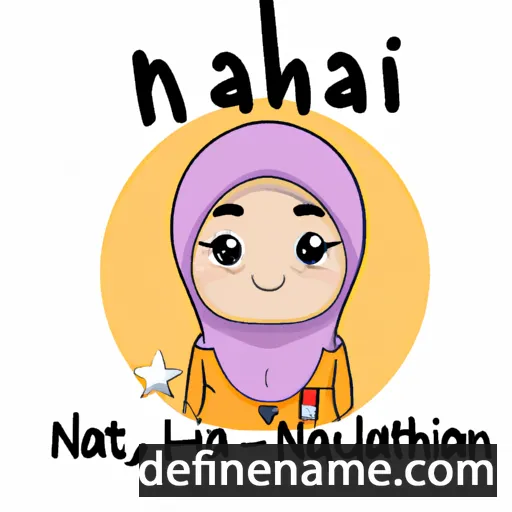 Nazihah cartoon