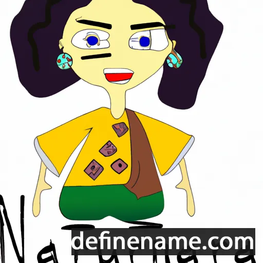 cartoon of the name Nazzarenu