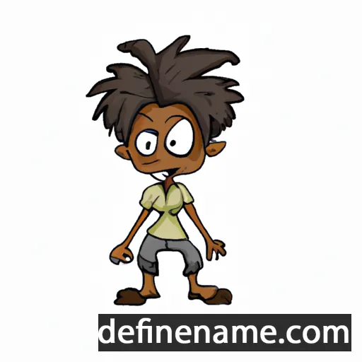 cartoon of the name Ndidiamaka