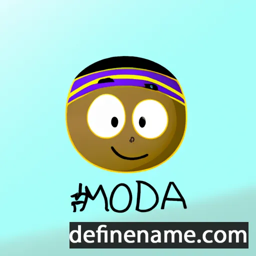 cartoon of the name Ndomba