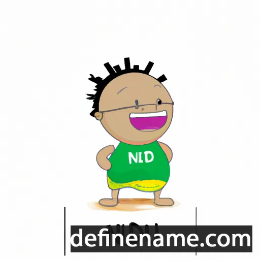 cartoon of the name Ndudi