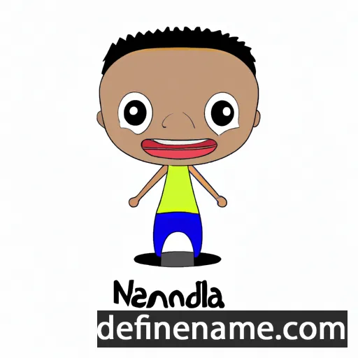 cartoon of the name Ndzalama