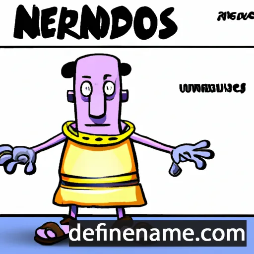 Neandros cartoon