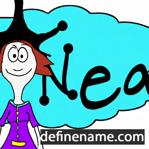 cartoon of the name Nearca