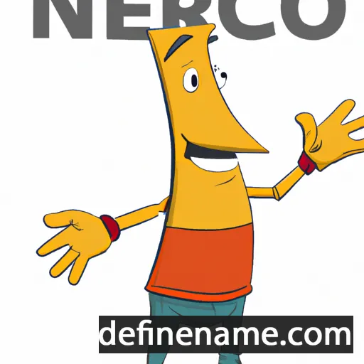 cartoon of the name Nearco