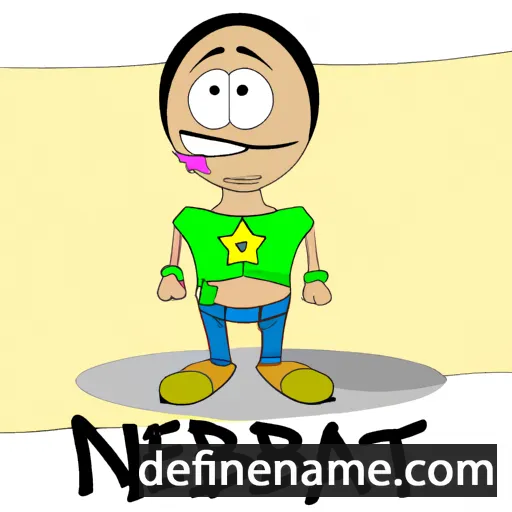 cartoon of the name Nebat