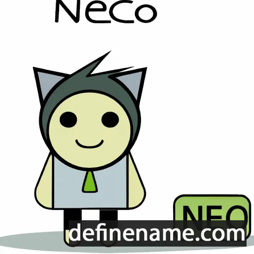 cartoon of the name Neco