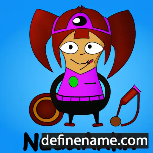 cartoon of the name Nedjalka