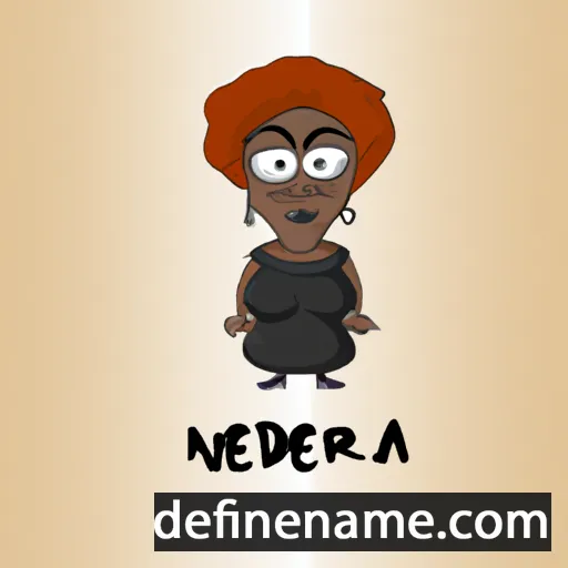 Nedra cartoon