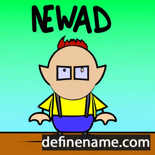 cartoon of the name Nedward